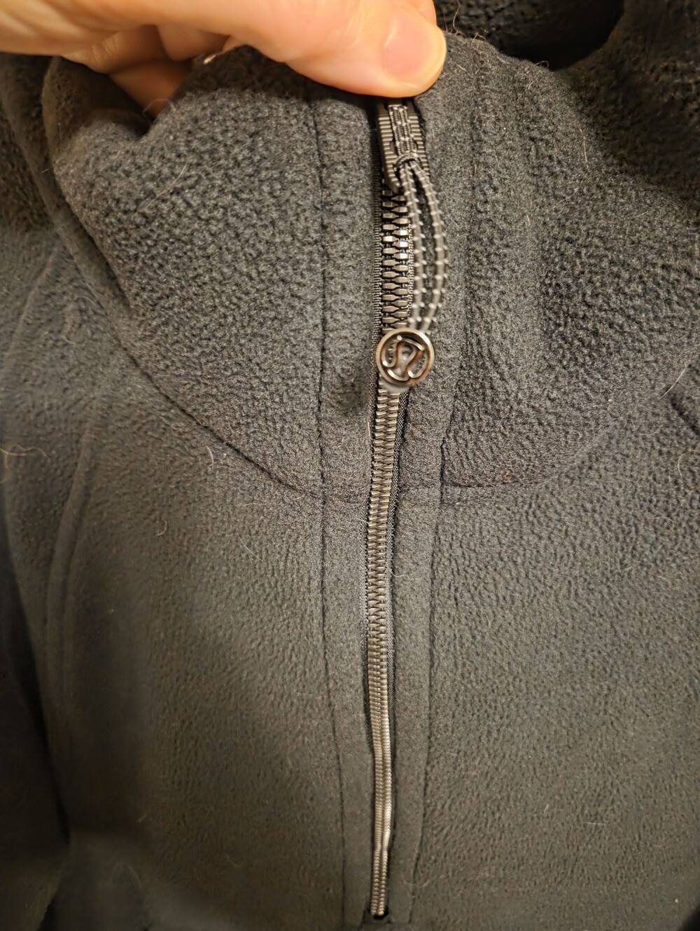 Lululemon Scuba Tumbled Fleece Funnel-neck Half-zip Pullover Sz M/L Women's - Picture 2 of 6